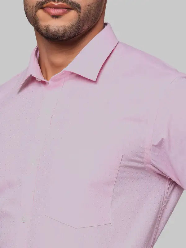 Men Slim Fit Blue Shirt