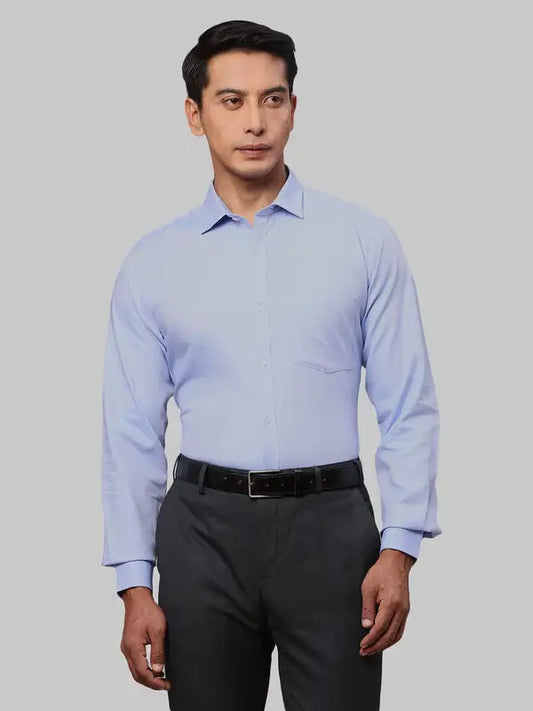 Men Slim Fit Green Shirt