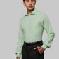 Men Slim Fit Petrol Shirt