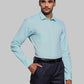 Men Slim Fit Green Shirt