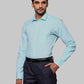 Men Slim Fit Green Shirt