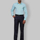 Men Slim Fit Green Shirt