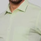 Men Slim Fit Blue Shirt