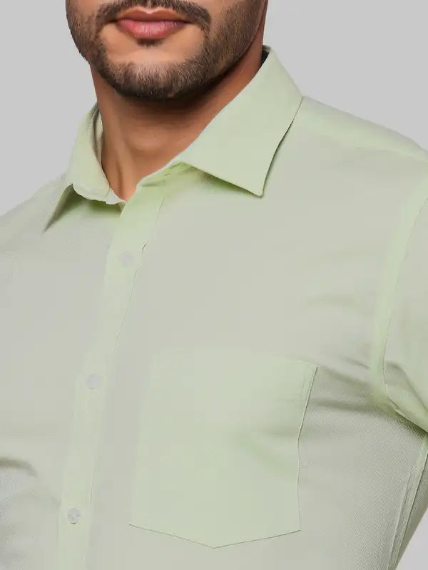 Men Slim Fit Blue Shirt