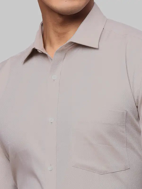 Men Slim Fit Green Shirt
