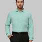 Men Slim Fit Petrol Shirt