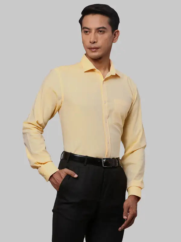 Men Slim Fit Blue Shirt