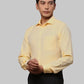 Men Slim Fit Blue Shirt