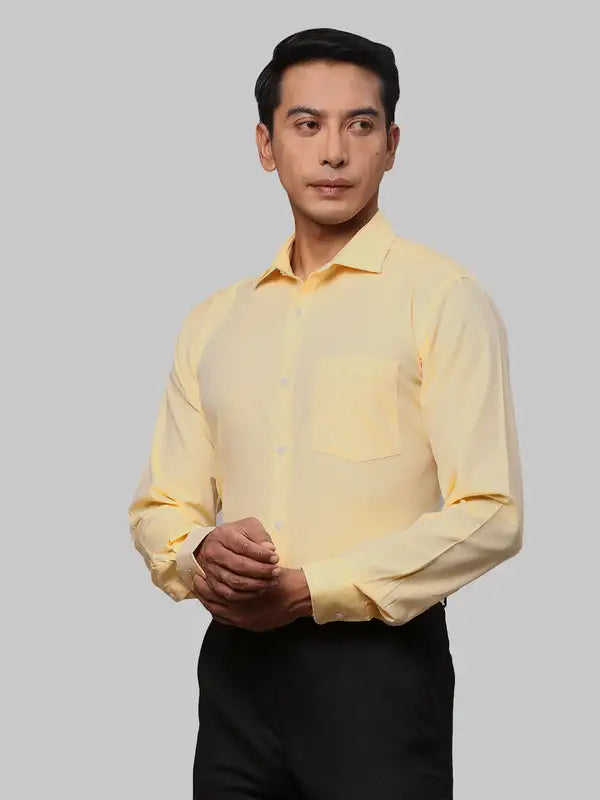 Men Slim Fit Blue Shirt