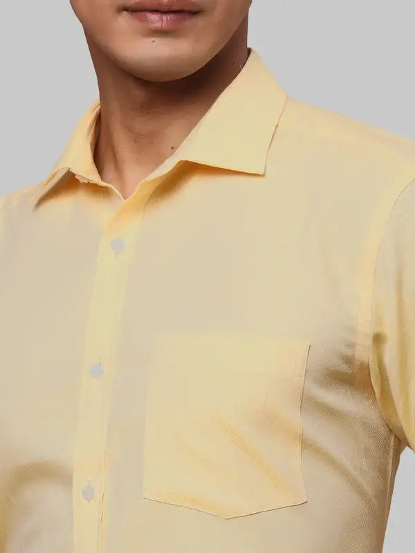 Men Slim Fit Blue Shirt