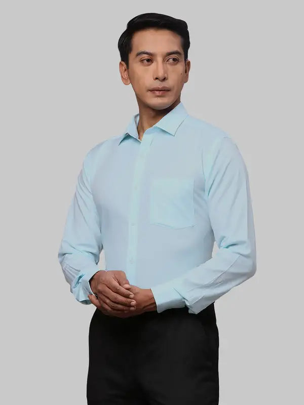 Men Slim Fit Fawn Shirt