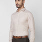 Park Avenue Men Grey Structure Slim Fit Cotton Shirt