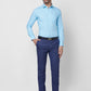 Park Avenue Men Red Structure Slim Fit Cotton Shirt