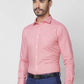 Park Avenue Men Blue Solid Slim Fit Cotton Shirt