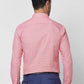 Park Avenue Men Blue Solid Slim Fit Cotton Shirt