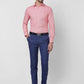 Park Avenue Men Blue Solid Slim Fit Cotton Shirt