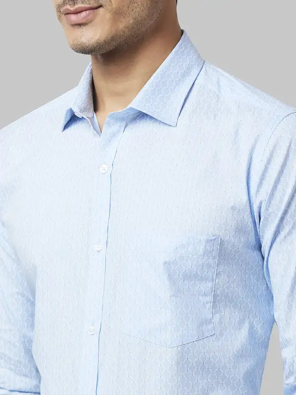 Men Slim Fit Khaki Shirt