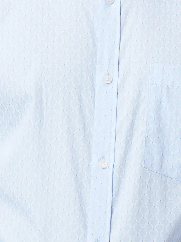 Men Slim Fit Khaki Shirt