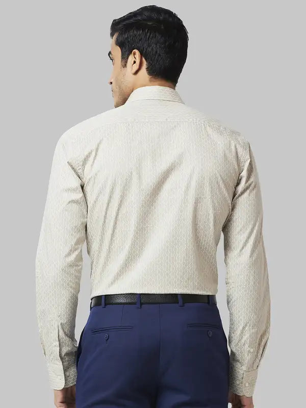 Men Slim Fit Blue Shirt