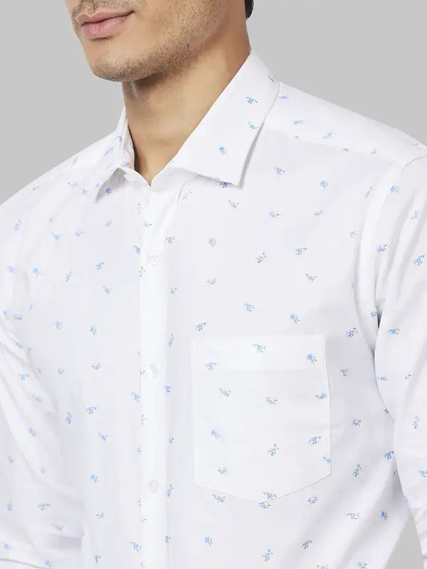 Men Slim Fit Petrol Shirt