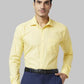 Men Slim Fit Orange Shirt