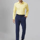 Men Slim Fit Orange Shirt