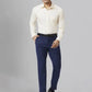 Men Slim Fit White Shirt