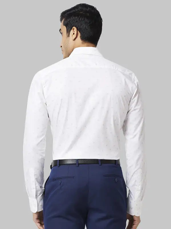 Men Slim Fit Blue Shirt