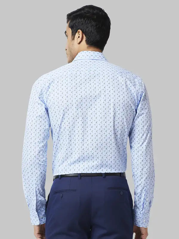 Men Slim Fit Orange Shirt