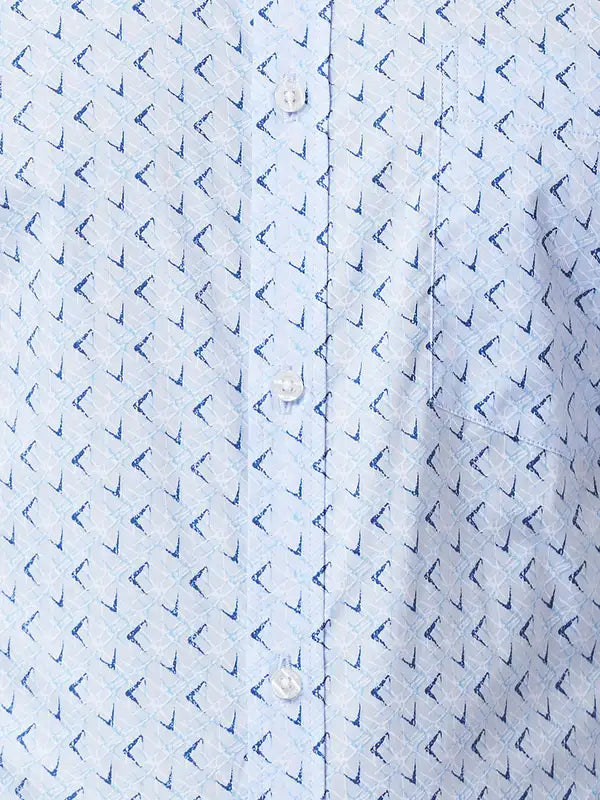 Men Slim Fit Orange Shirt