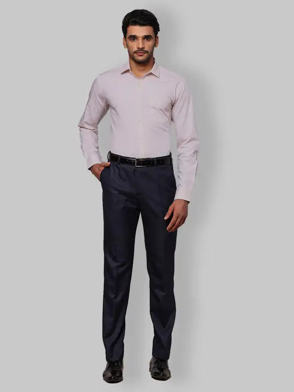 Men Slim Fit Grey Shirt