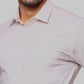 Men Slim Fit Grey Shirt