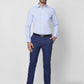 Park Avenue Men Blue Solid Slim Fit Cotton Shirt