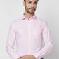 Park Avenue Men Violet Solid Slim Fit Cotton Shirt