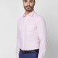 Park Avenue Men Violet Solid Slim Fit Cotton Shirt