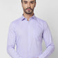 Park Avenue Men White Solid Slim Fit Cotton Shirt