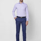 Park Avenue Men White Solid Slim Fit Cotton Shirt