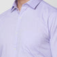 Park Avenue Men White Solid Slim Fit Cotton Shirt