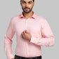 Men Yellow Slim Fit Solid  Cotton   Shirts
