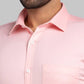 Men Yellow Slim Fit Solid  Cotton   Shirts