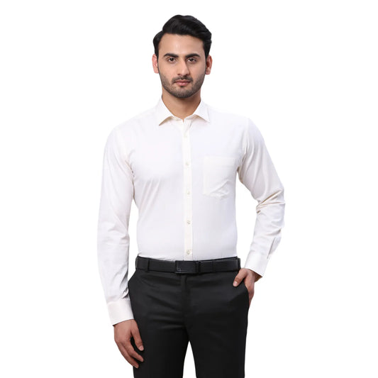 Park Avenue Men Blue Structure Slim Fit Cotton Shirt