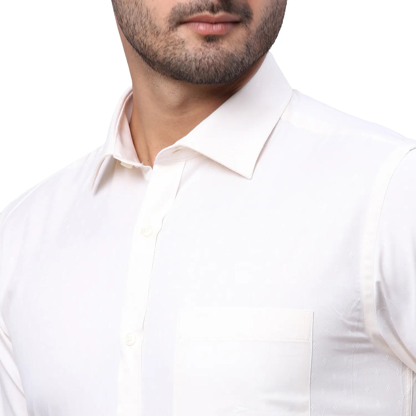 Park Avenue Men Blue Structure Slim Fit Cotton Shirt