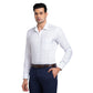 Park Avenue Men Orange Structure Slim Fit Cotton Cut Away Collar Shirt