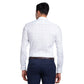 Park Avenue Men Orange Structure Slim Fit Cotton Cut Away Collar Shirt