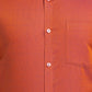Park Avenue Men Violet Structure Slim Fit Cotton Cut Away Collar Shirt