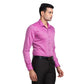 Park Avenue Men Blue Dobby Slim Fit Cotton Shirt