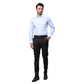 Park Avenue Men Red Structure Slim Fit Cotton Shirt