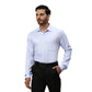 Park Avenue Men Blue Solid Slim Fit Cotton Blend Shirt