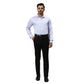 Park Avenue Men Blue Solid Slim Fit Cotton Blend Shirt