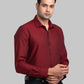 Men Slim Fit Yellow Shirt